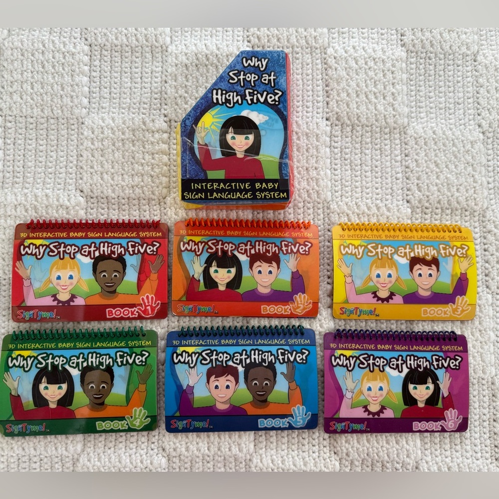Why Stop at High Five? Interactive Baby Sign Language System Books